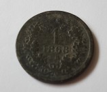 1 Kreuzer 1868 KB