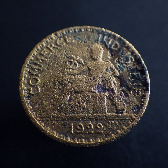 Francouzský frank 1922