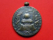 Medaile za 25.let služby na francouzské železnici(zlacené stříbro) 