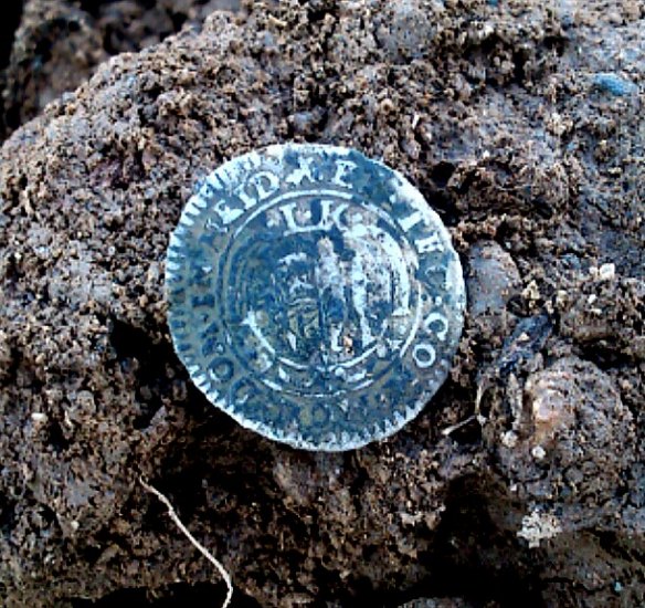 Stříbná mince 1722