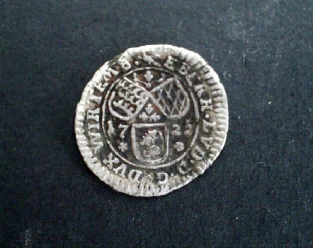 Stříbná mince 1722