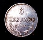 6 kreuzer 1848 A