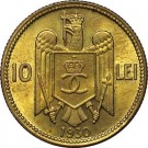 10Lei Rumunských 1930
