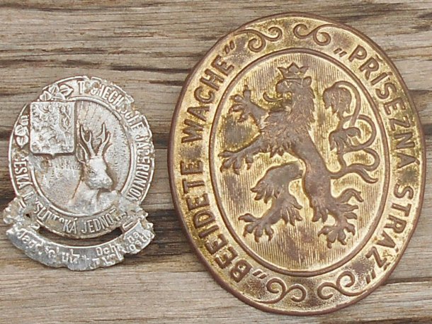Myslivecký odznak - Protektorát Čechy a Morava
