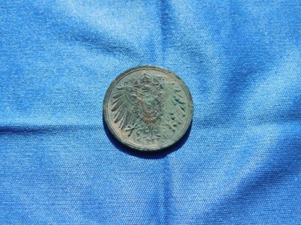 2 Pfennig Münze 1904-1916 Deutsches Kaiserreich