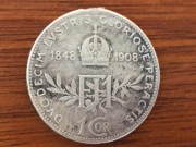 1 koruna FJ - pamětní