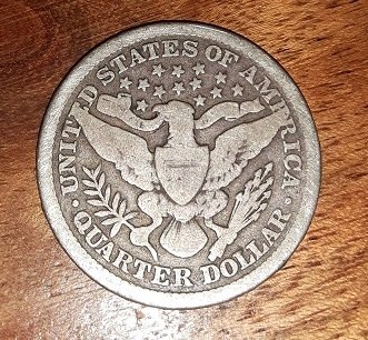 USA čtvrt dolar 1894