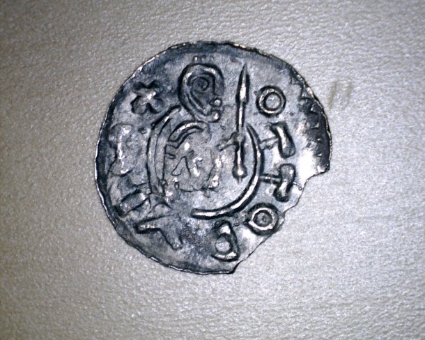 Konrád I. a Ota I. (společná vláda na Brněnsku ) (1055–1061) – Denár (č. 5982)