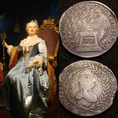 Marie Terezie (1740–1780) – 20 Kreuzer (Dvacetikrejcar)