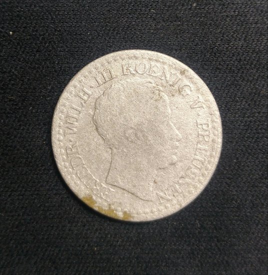 1 Silber Groschen 1821