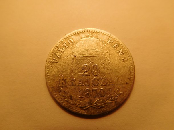 20 Krajczar 1870