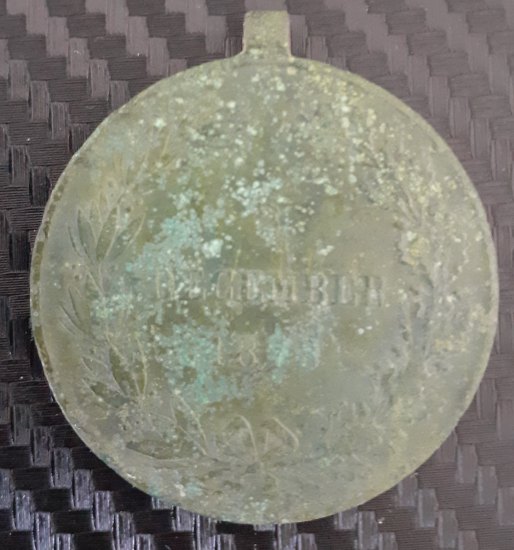 Medaile December 1873