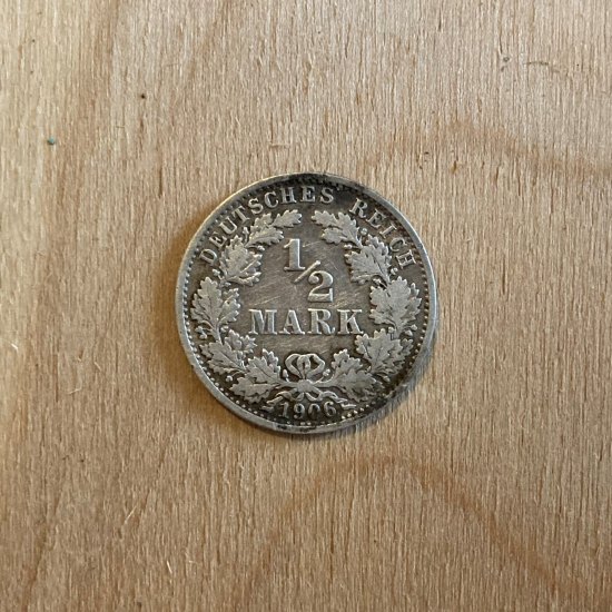 1/2 Mark 1906 A