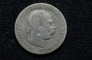 František Josef I. - jedna koruna