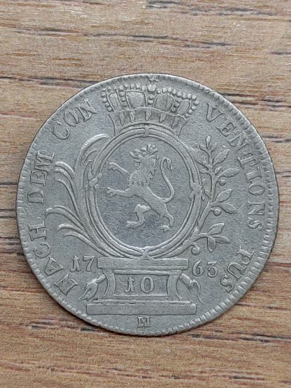 10 Kreuzer Christian IV 1763 M