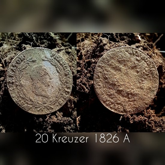20 Kreuzer 1826 A
