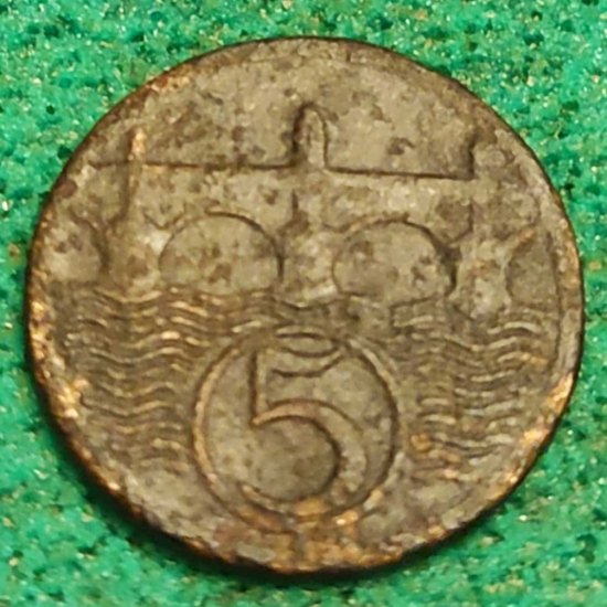 5 haléř 1923