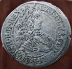 Karel VI. -3Krejcar 1712