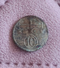 Mince 10 haléřů rok 1928