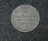 1 centesimo 1852 V
