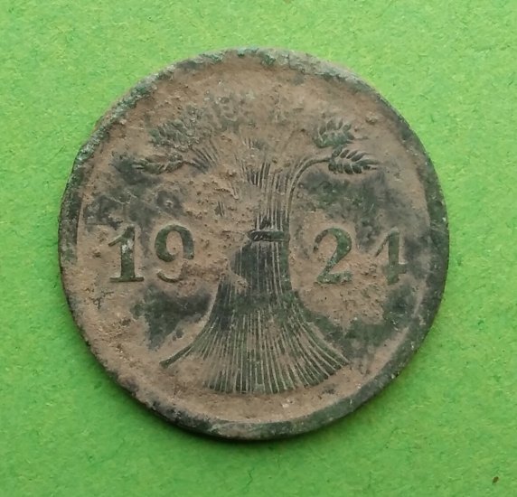 2 pfennig 1924 A.