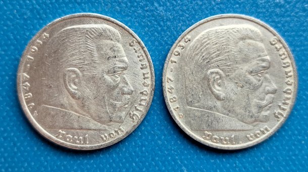 5 Reichsmark 1936