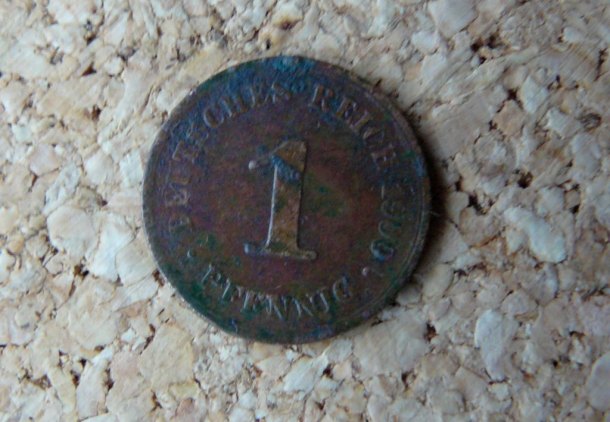 1 pfennig 1900