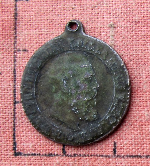 Medaile připomínající smrt Fridricha III,