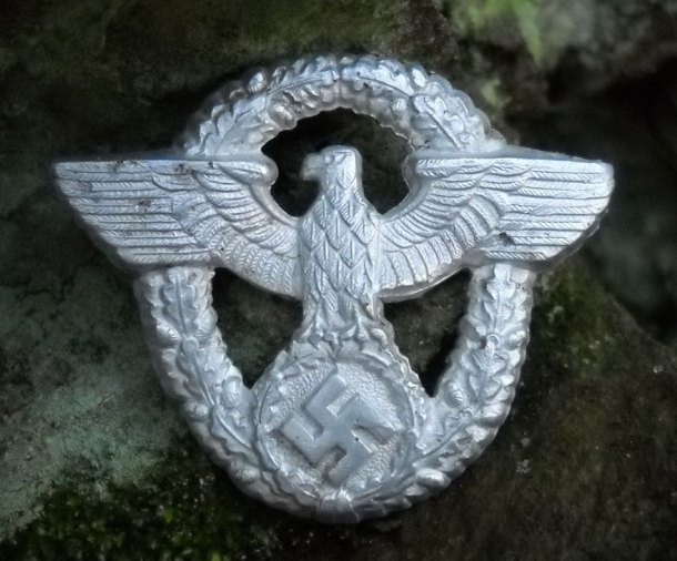 Čepicový odznak - říšská policie