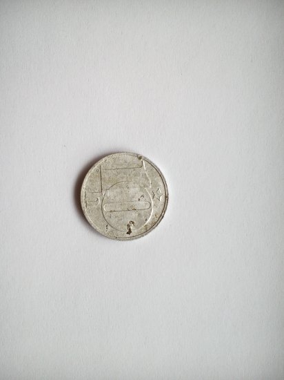 První mince.:)