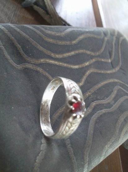 Můj první stříbrný prsten