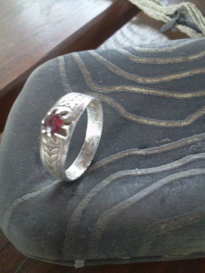 Můj první stříbrný prsten