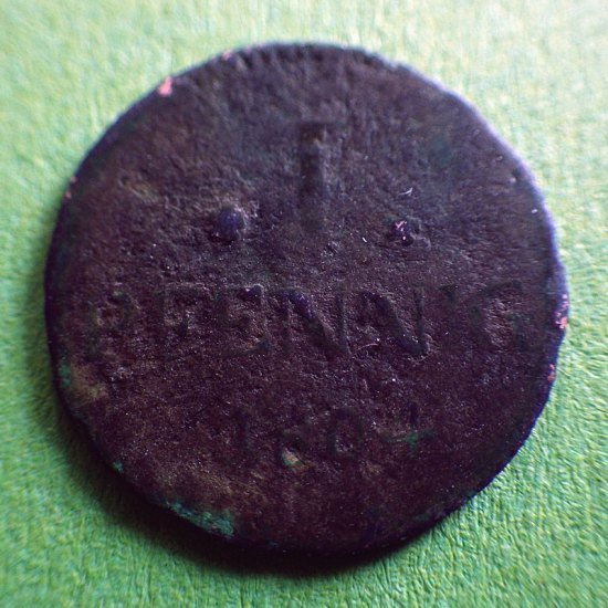 1 Pfennig 1804