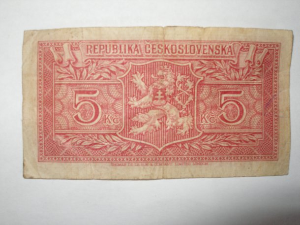 Československych pět korun