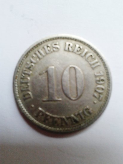 10 pfennig 1907