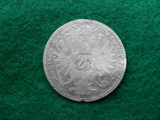 20 Kreuzer 1870