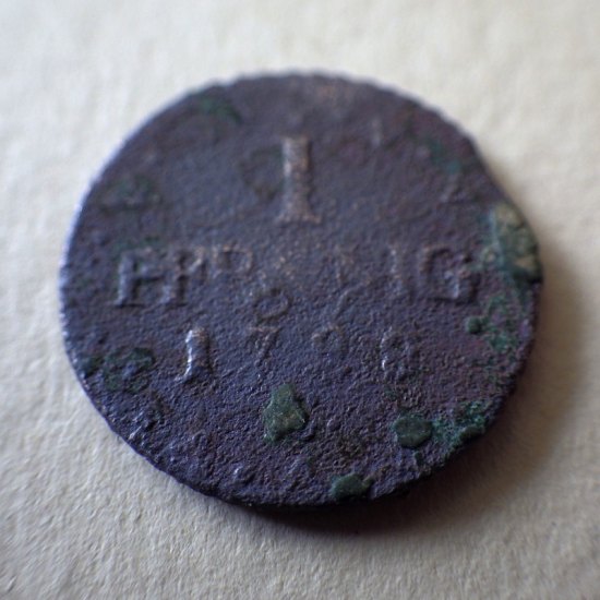 1 Pfennig Friedrich August III. 1798
