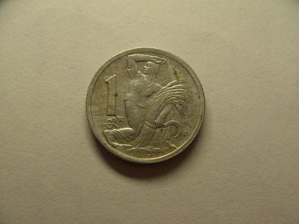 1 koruna 1950