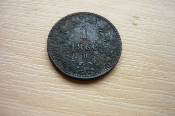 1 grajciar 1860