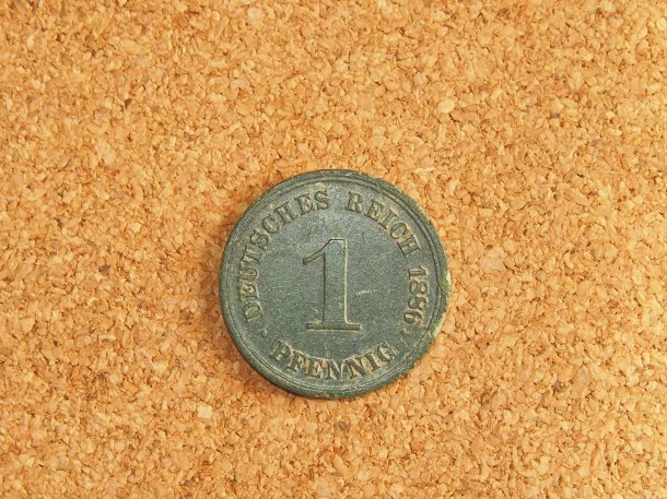1 Pfennig 1886