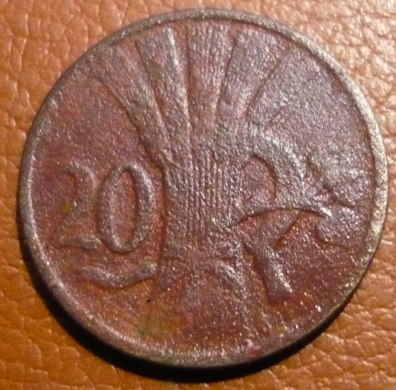 20 haléřů 1921