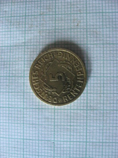 5 Rentenpfennig 1924 A