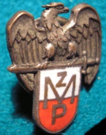 Oznak ZMP - Związek Młodzieży Polskiej