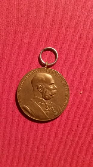 Jubilejní medaile k příležitosti výročí 50 let panování  Františka Josefa