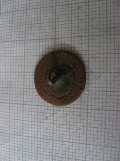 Měděný knoflík, 16 mm