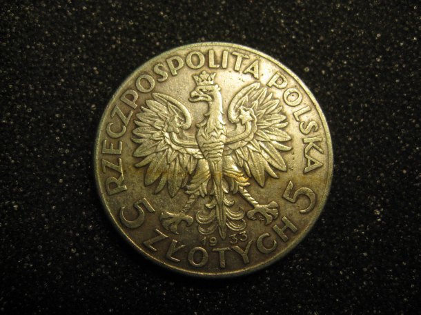 5 Zlotych Polska 1933