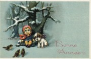 Staré vánoční pohlednice