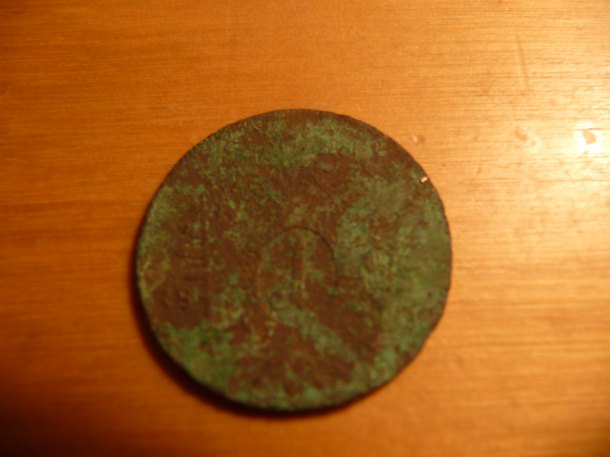 Druhý úlovek na zahradě- mince 1 kreuzer