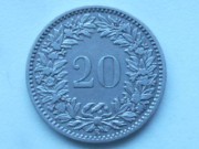 20 Rappen  1884