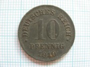 10 Pfennig, Deutsches Reich 1919